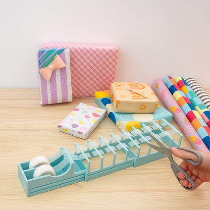 TapeBuddy™ | Klipp flere stykker tape på et øjeblik – perfekt til gaver eller på kontoret!