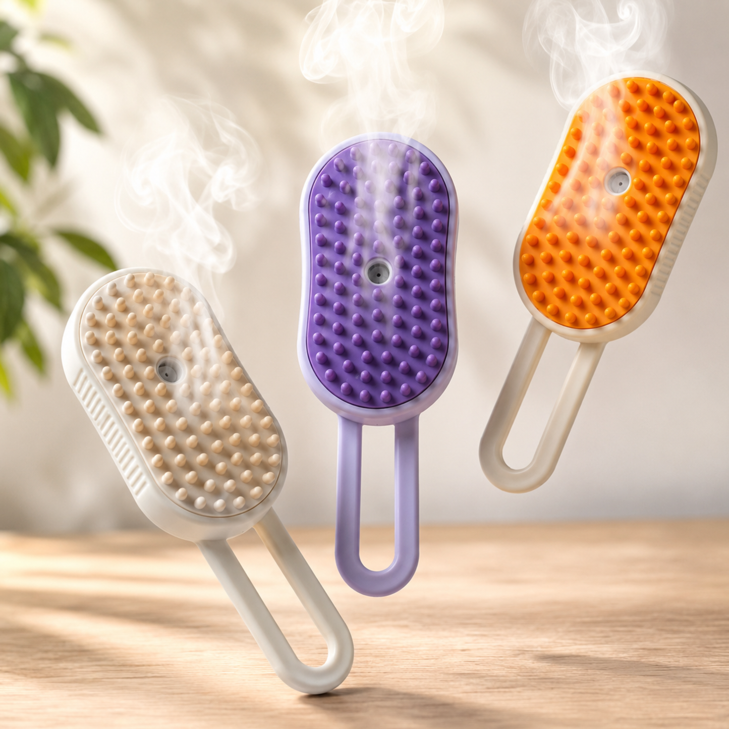 SteamBrush™ | Stop hårene, før de ender overalt i hjemmet