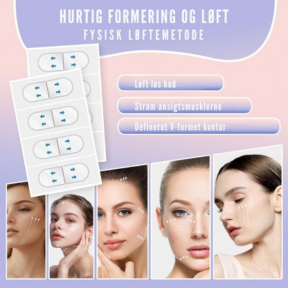 InvisiLift™ | Usynligt ansigtsløftningsbånd – 40 stk. pr. pakke