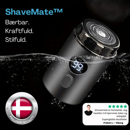 ShaveMate™ | Sig farvel til stubbe og rodet barbering – uanset hvor du er