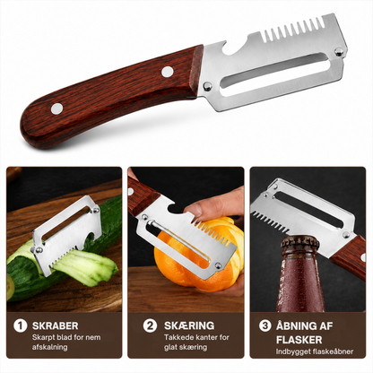 SlicePro™ Duo | Gør madlavning lettere med færre redskaber