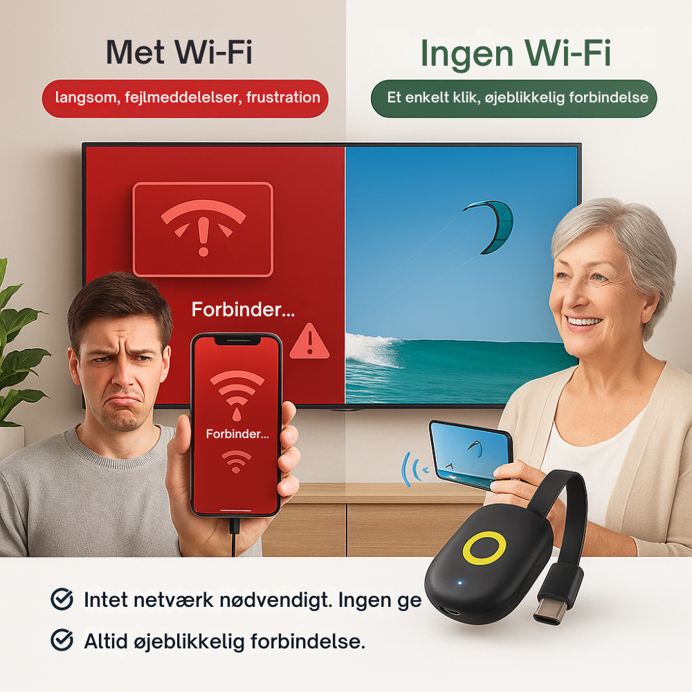 StreamLink™ | Frihed til at streame – uden WiFi