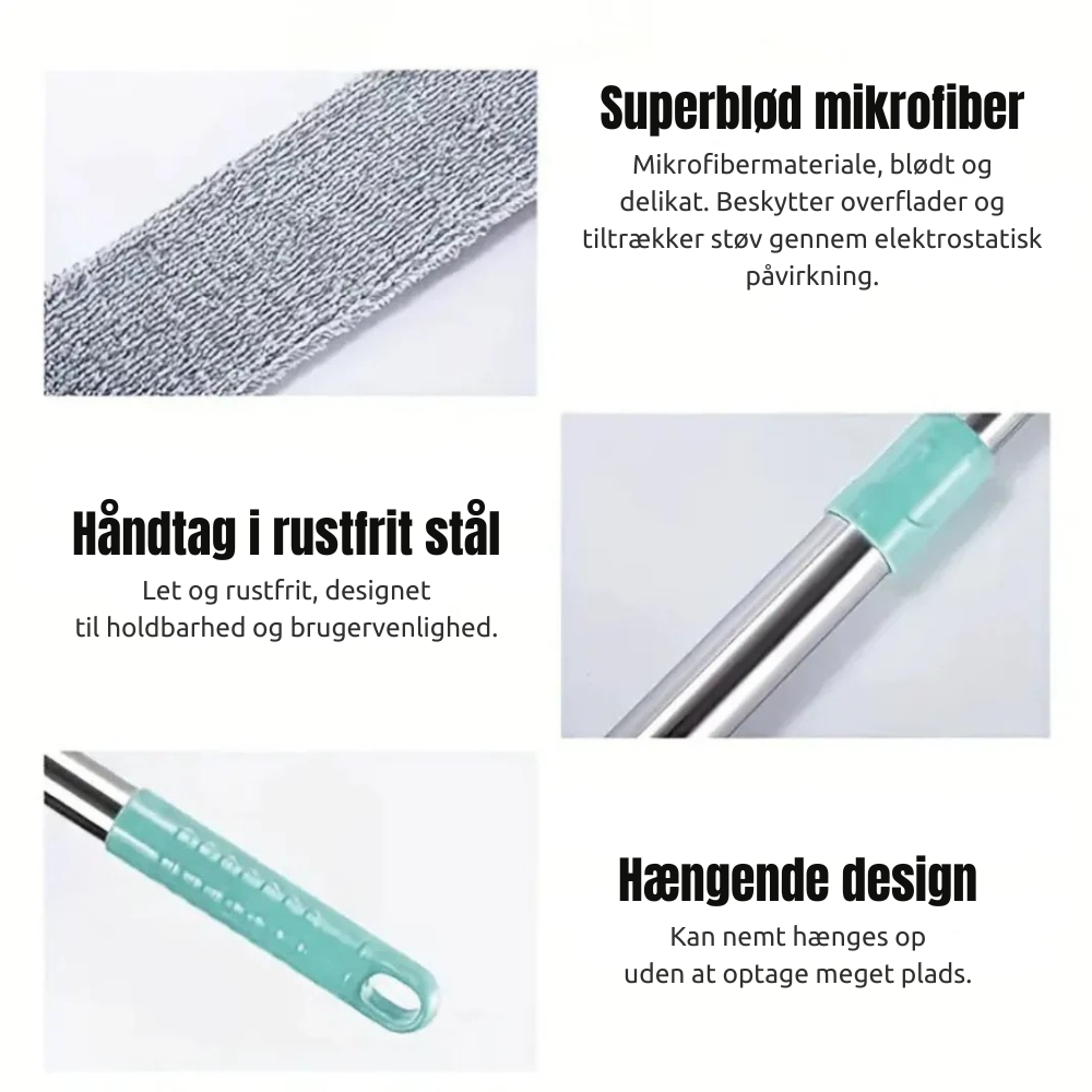 DustReach™ | Gør rent hvor støvet gemmer sig uden besvær
