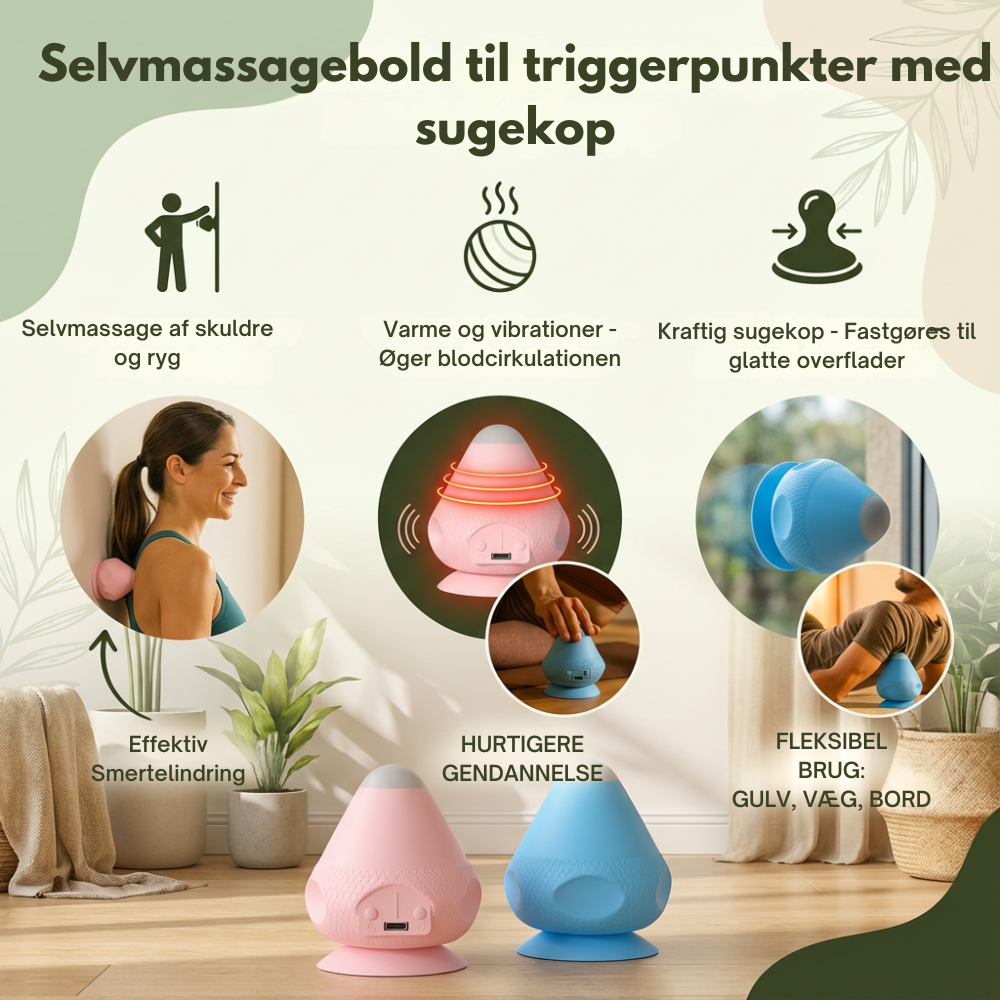 MassageBall™ Pro | Målrettet lindring uden hænder eller besvær