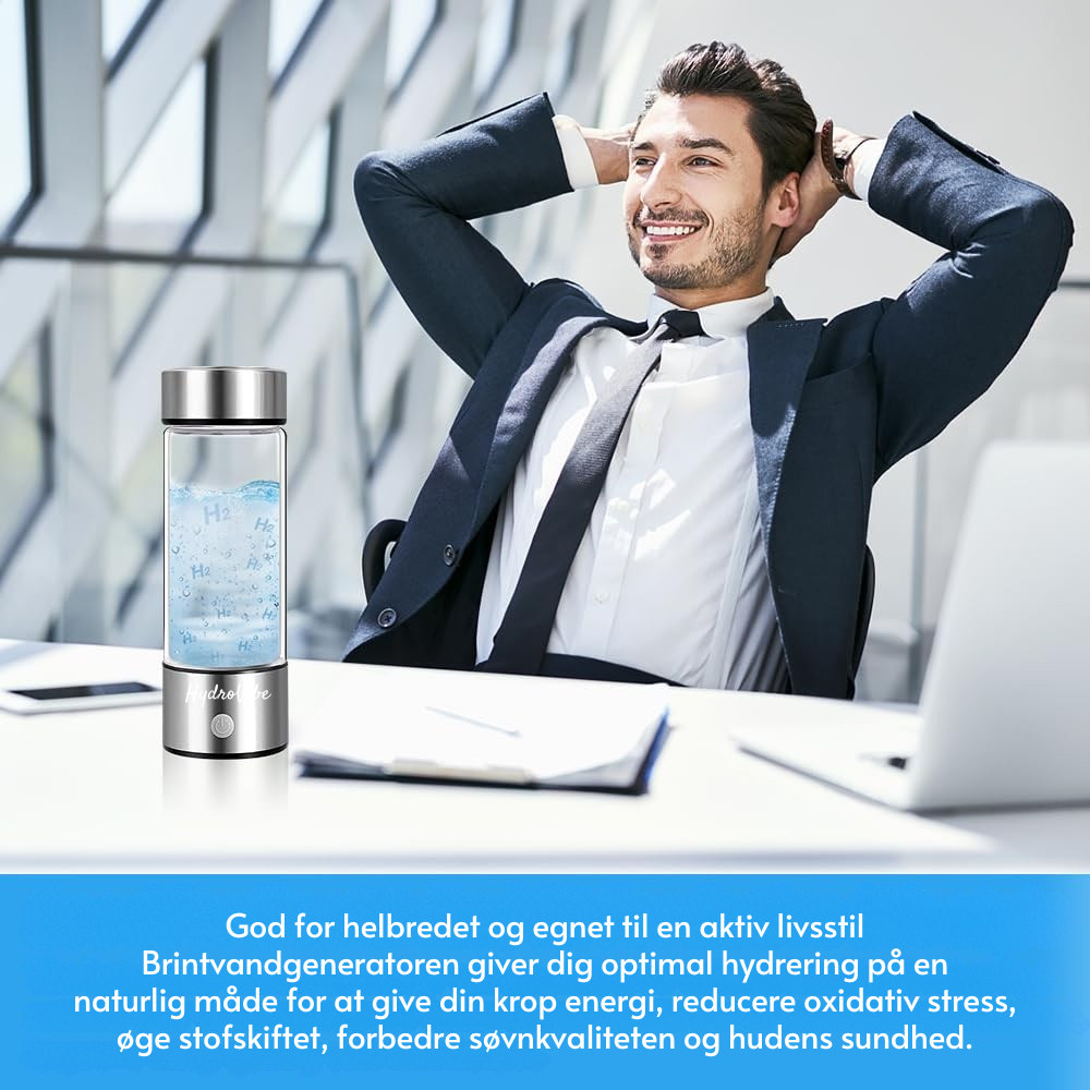 HydroVibe™ | Hydrogen Vandflaske