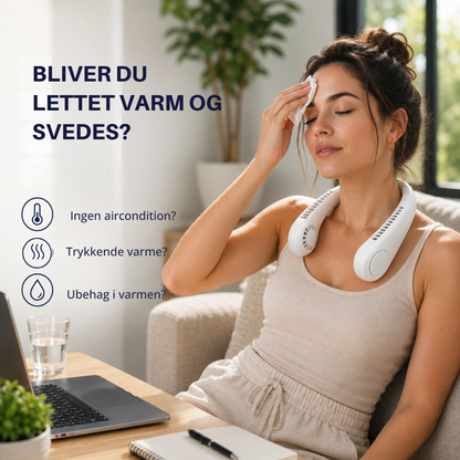 NeckBreeze™ | Hold dig afkølet – uden at holde en ventilator