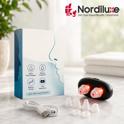 BreatheLight™ | Målrettet rødlysrutine til mere behagelig næsekomfort