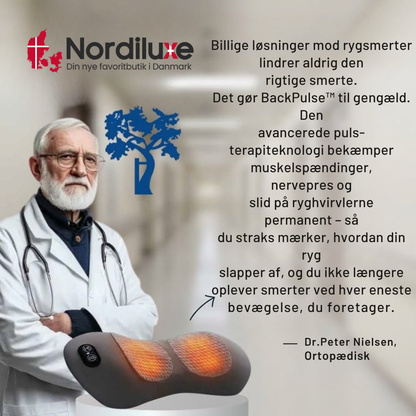 BackPulse™ | Giv din stive ryg en behagelig pause