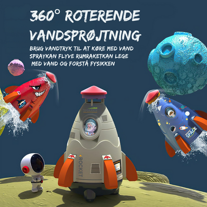 KidSplash™ | Den flyvende vandraket til endeløs sommerleg!