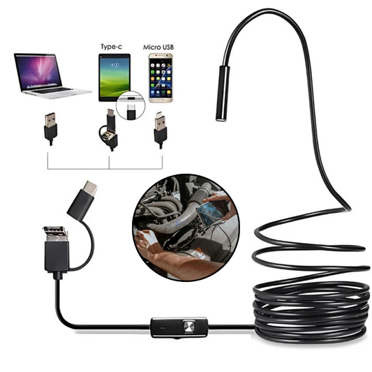 FlexiScope™ | Vandtæt endoskop med LED-belysning