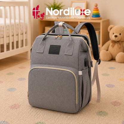 ParentPack™ | Organiseret puslerygsæk til lettere ture med baby