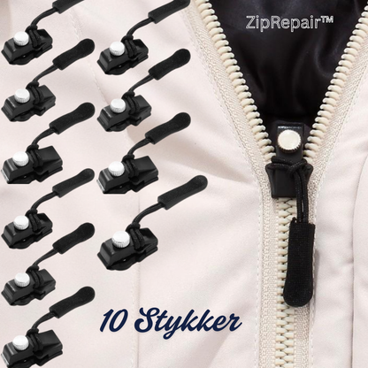 ZipRepair™ – Reparer dine lynlåse på få minutter, uden syning