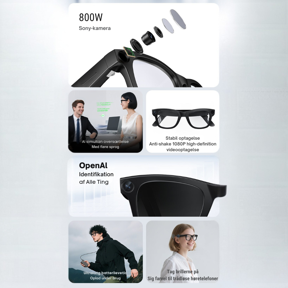 AuraLens™ | Din personlige AI assistent du bærer som briller