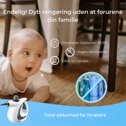 PureSteam™ MAX | Dybtgående rengøring uden kemikalier – klar på få sekunder