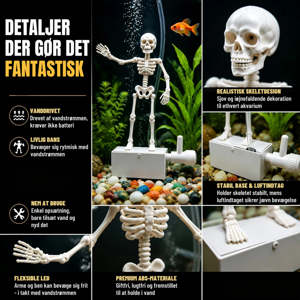AquaBones™ | Giv akvariet noget ingen forventer