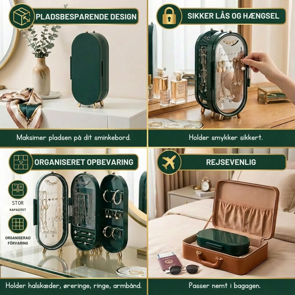 JewelCase™ | Smuk opbevaring der holder dine smykker i orden