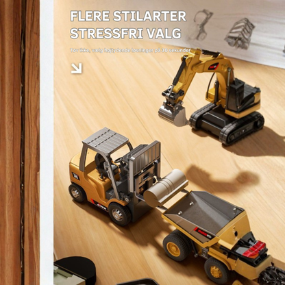 MiniMachinery™ – Den miniature byggeplads, der virkelig fanger børns opmærksomhed