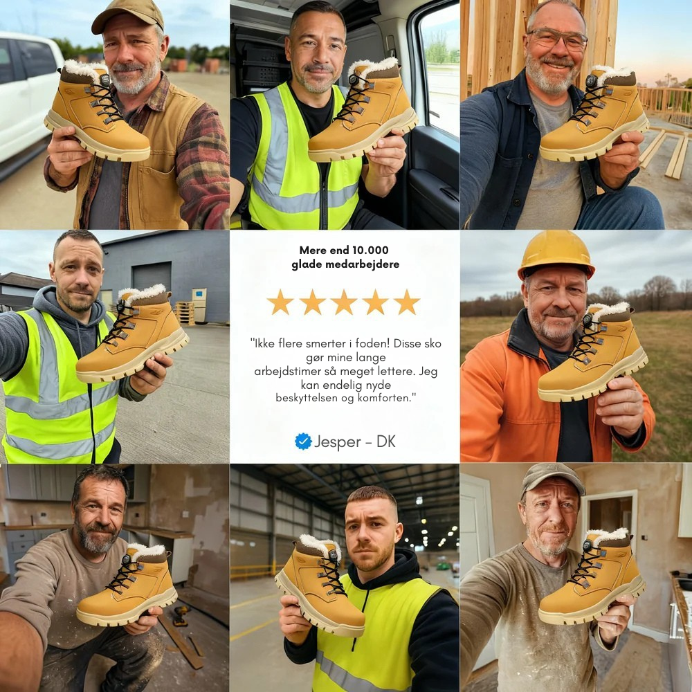 ThermoProtect™ S3 |  Sikkerhedssko der holder dine fødder varme på kolde arbejdsdage