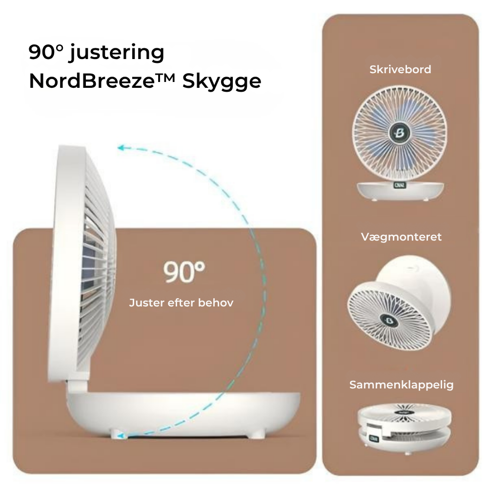 NordBreeze™  | Få kølig luft præcis hvor du har brug for det