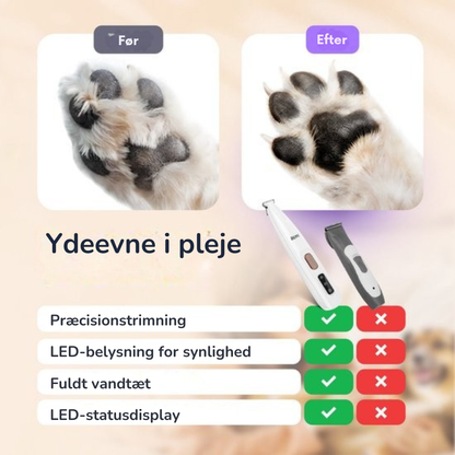 PawCare™ Pro | Giv din hund rene poter uden stressende klipning