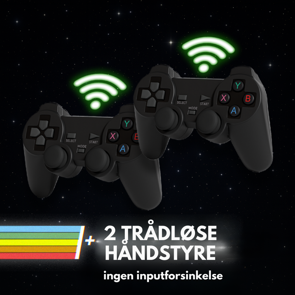 GameWave G11 Pro™ | Bring barndommens spil tilbage i dit liv på et øjeblik