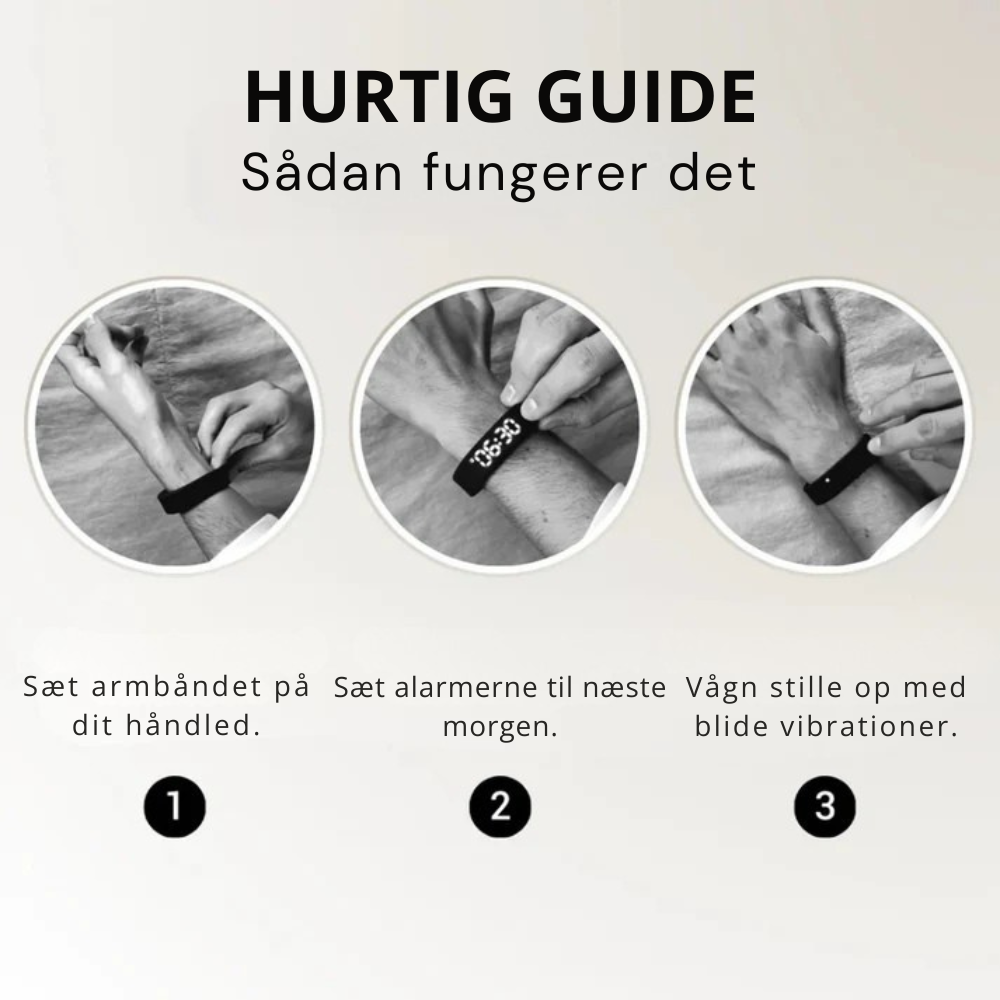 SilentRise™ | Den smarte vibrerende vækkeur til dybdesovere🌙