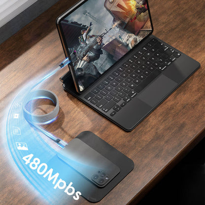 MagCable™ 1.5 mtr | Magnetisk anti-fnidderkabel 1+1 GRATIS