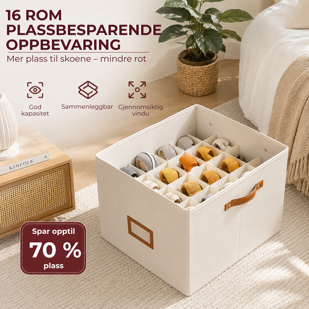 SkoBoks™ | Find dine sko uden at lede efter dem