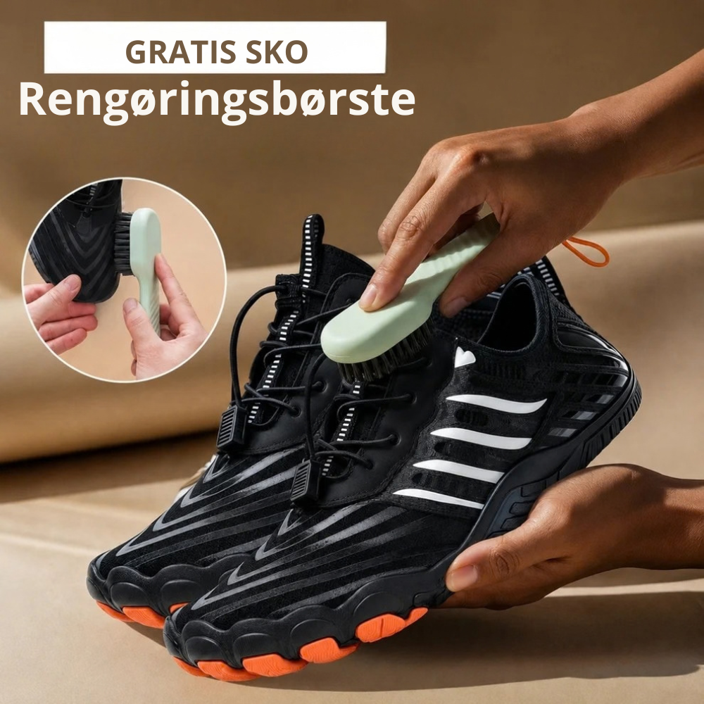 FlexiGrip™ | Naturlig bevægelse med mere plads til fødderne