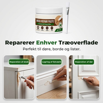 WoodRepair™ | Reparér synlige træskader uden at udskifte møblet