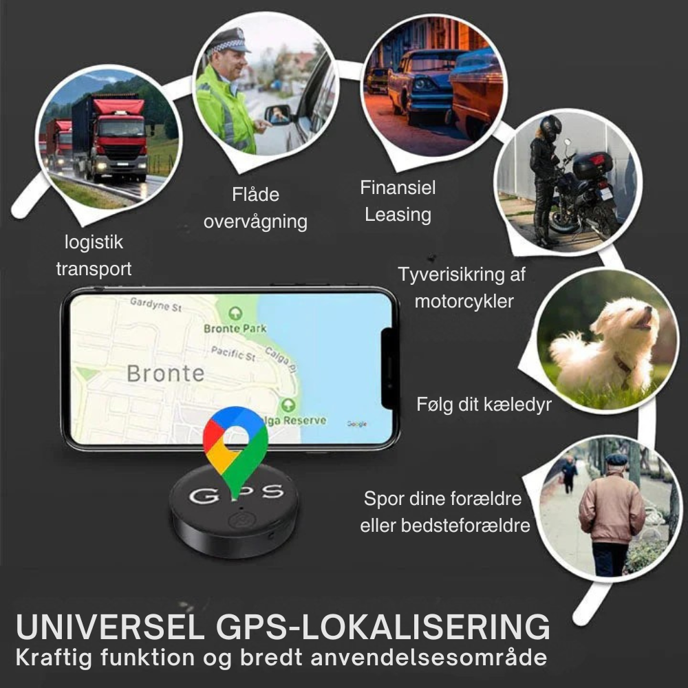 PixiTrack™ Mini-GPS-Tracker | Altid sikker: Beskyt dine ejendele med GPS-sporing i realtid