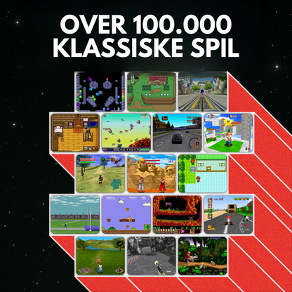 GameWave G11 Pro™ | Bring barndommens spil tilbage i dit liv på et øjeblik