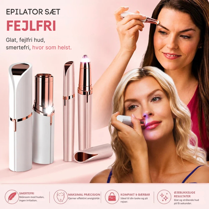 SilkTouch™ | Diskret beautyværktøj til glat velplejet hud hurtigt
