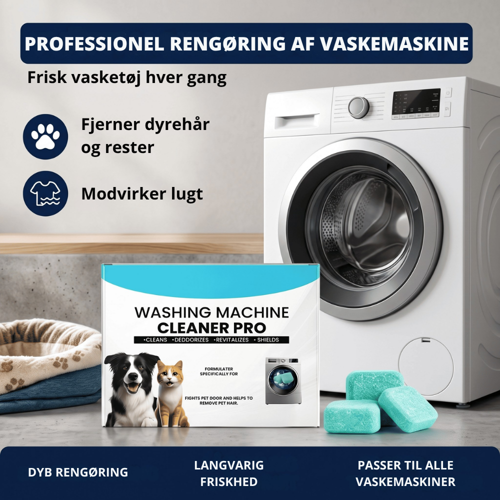 PureWash™ | Friskere vasketøj starter med en renere maskine