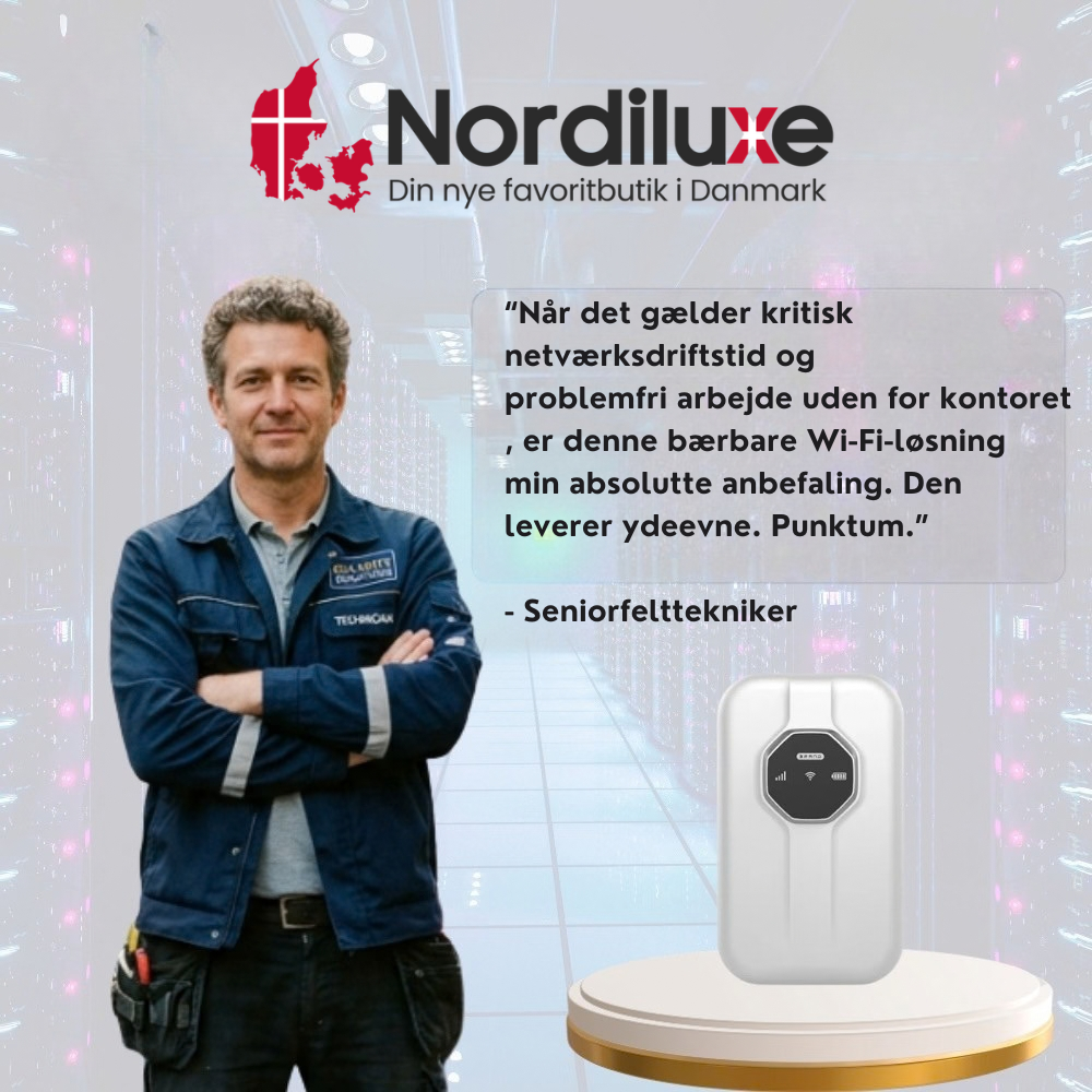SkyLink™ | Tag dit eget Wi-Fi med på farten