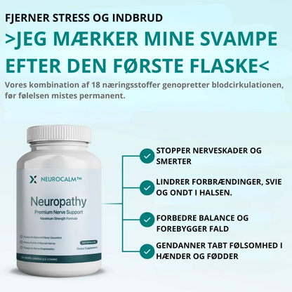 NeuroCalm™ – Lindr nerve smerter og genfind daglig komfort