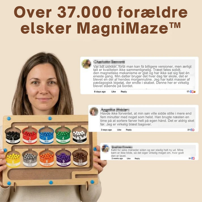 MagniMaze™ | Ro til forældrene. Meningsfuld skærmfri leg til barnet.