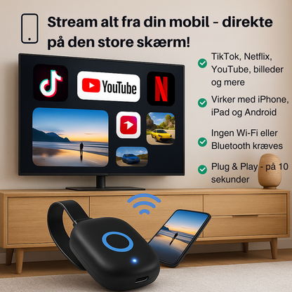 StreamLink™ | Frihed til at streame – uden WiFi