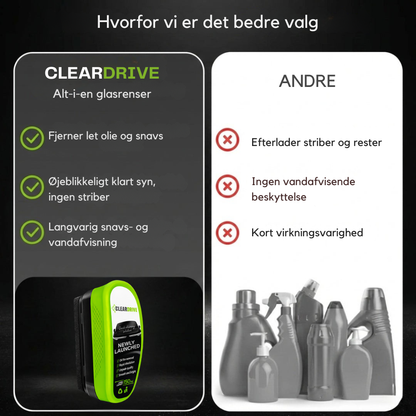 ClearDrive™ | Se vejen klart igen og kør mere sikkert