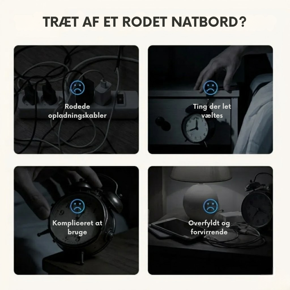 SmartStation™ | Få mere ro og orden ved sengen