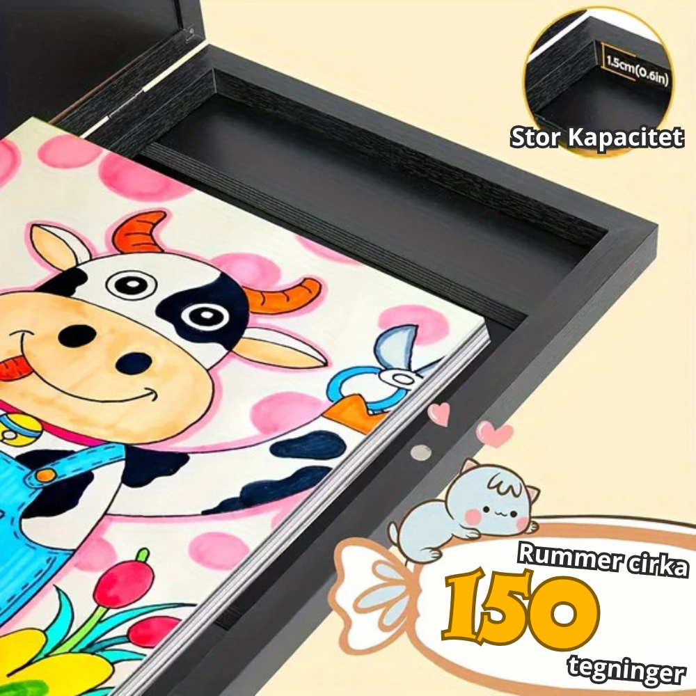 WonderWall™ | Gør dine børns tegninger til kunst – og gem minderne smukt