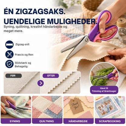 EdgeCraft™ | Dekorative stofkanter med ét enkelt præcist klip