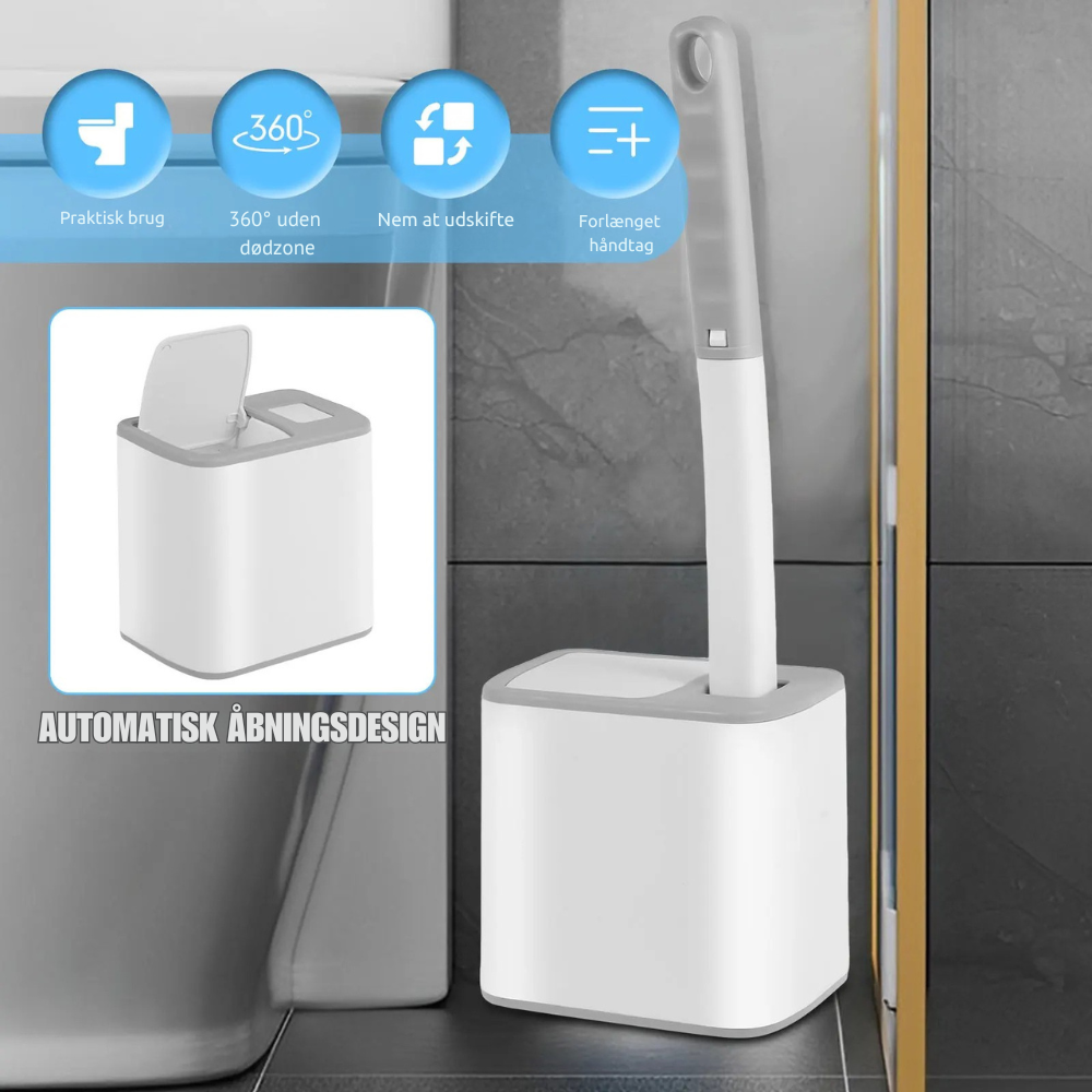 SaniBrush™ – Den ultra hygiejniske toiletbørste, der eliminerer bakterier i stedet for at sprede dem