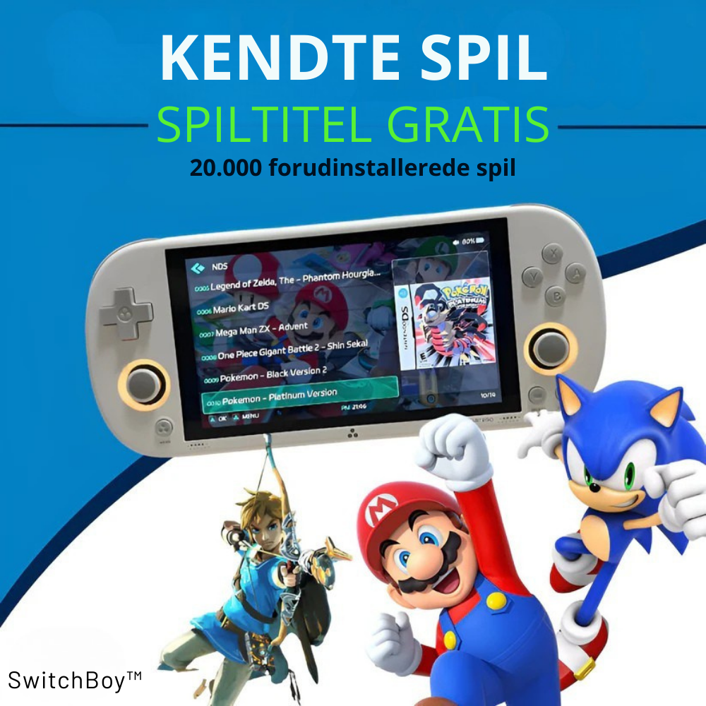 SwitchBoy™ | Ultimativ konsol til retrospil