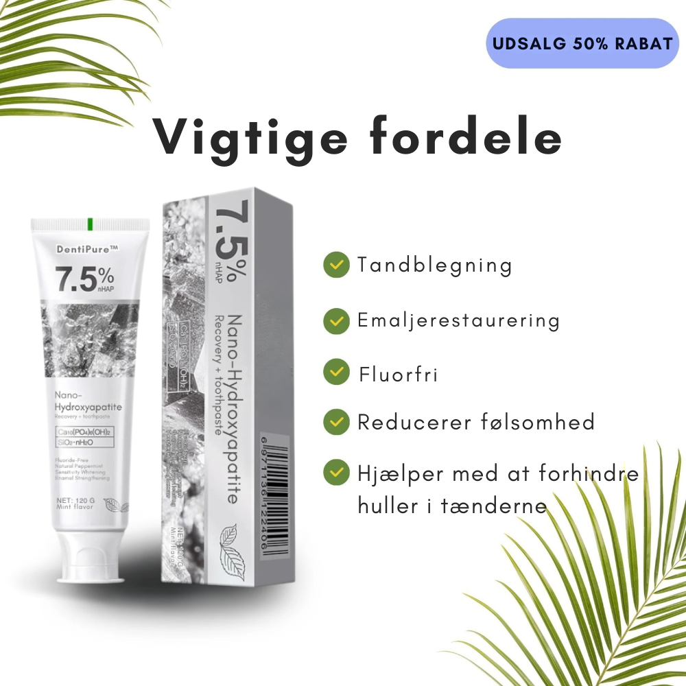 DentiPure™ | Styrk emaljen hver dag
