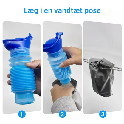 ToiletGo™ | Altid et toilet lige ved hånden