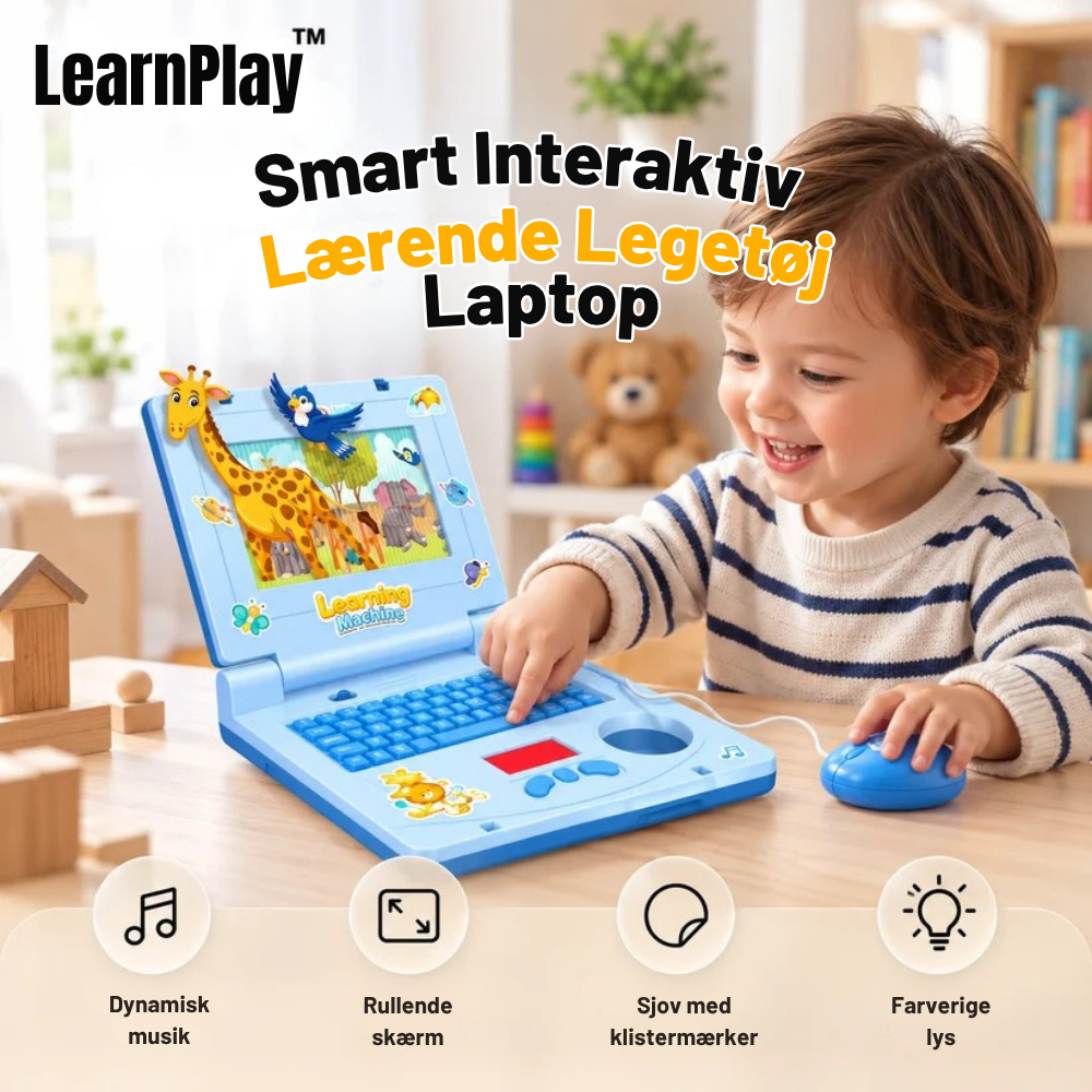 LearnPlay™ | Interaktiv leg der giver små hænder egen computer