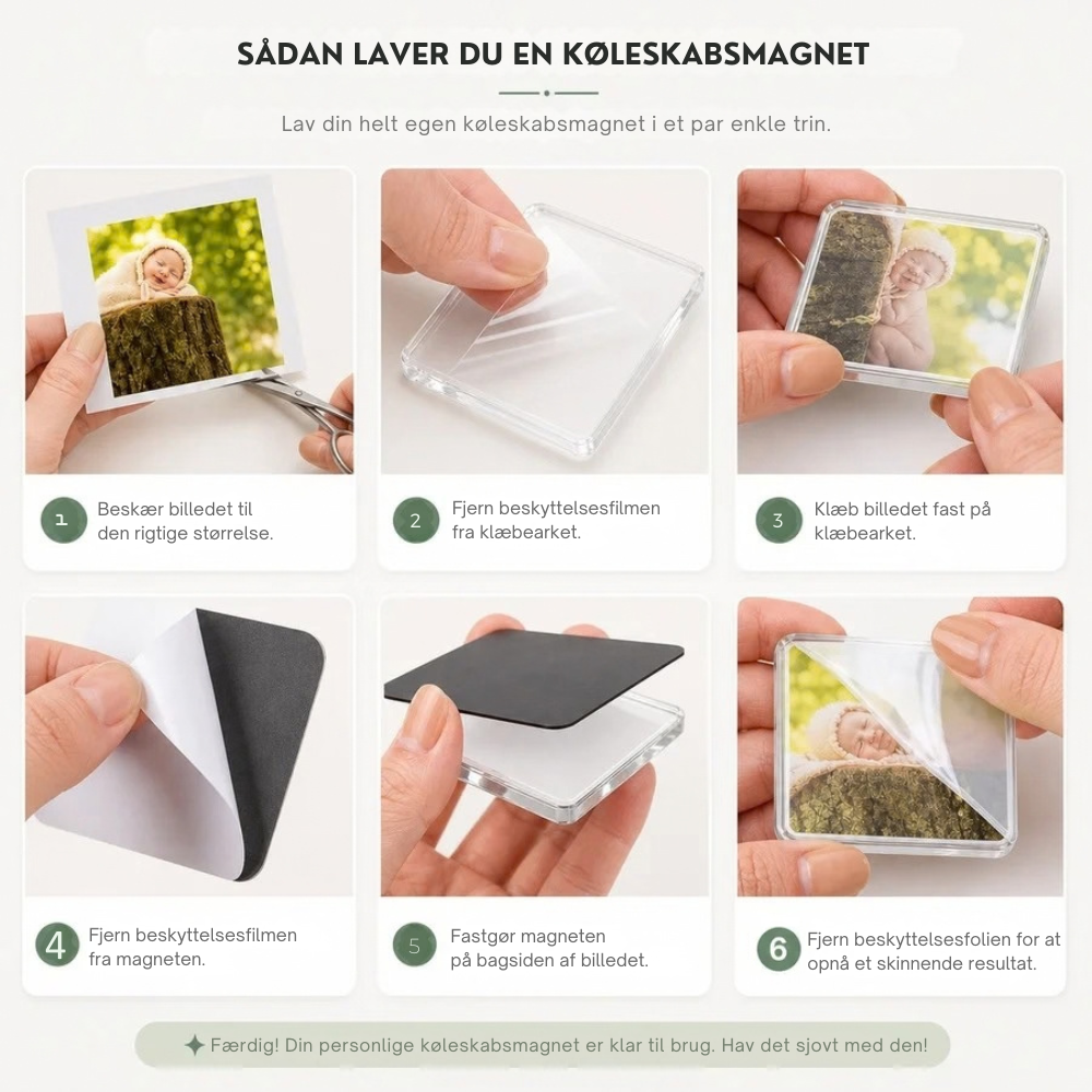 MemoryMagnets™ | Gør minder synlige hver eneste dag
