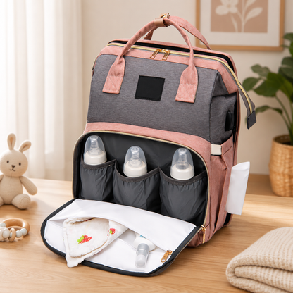 ParentPack™ | Organiseret puslerygsæk til lettere ture med baby