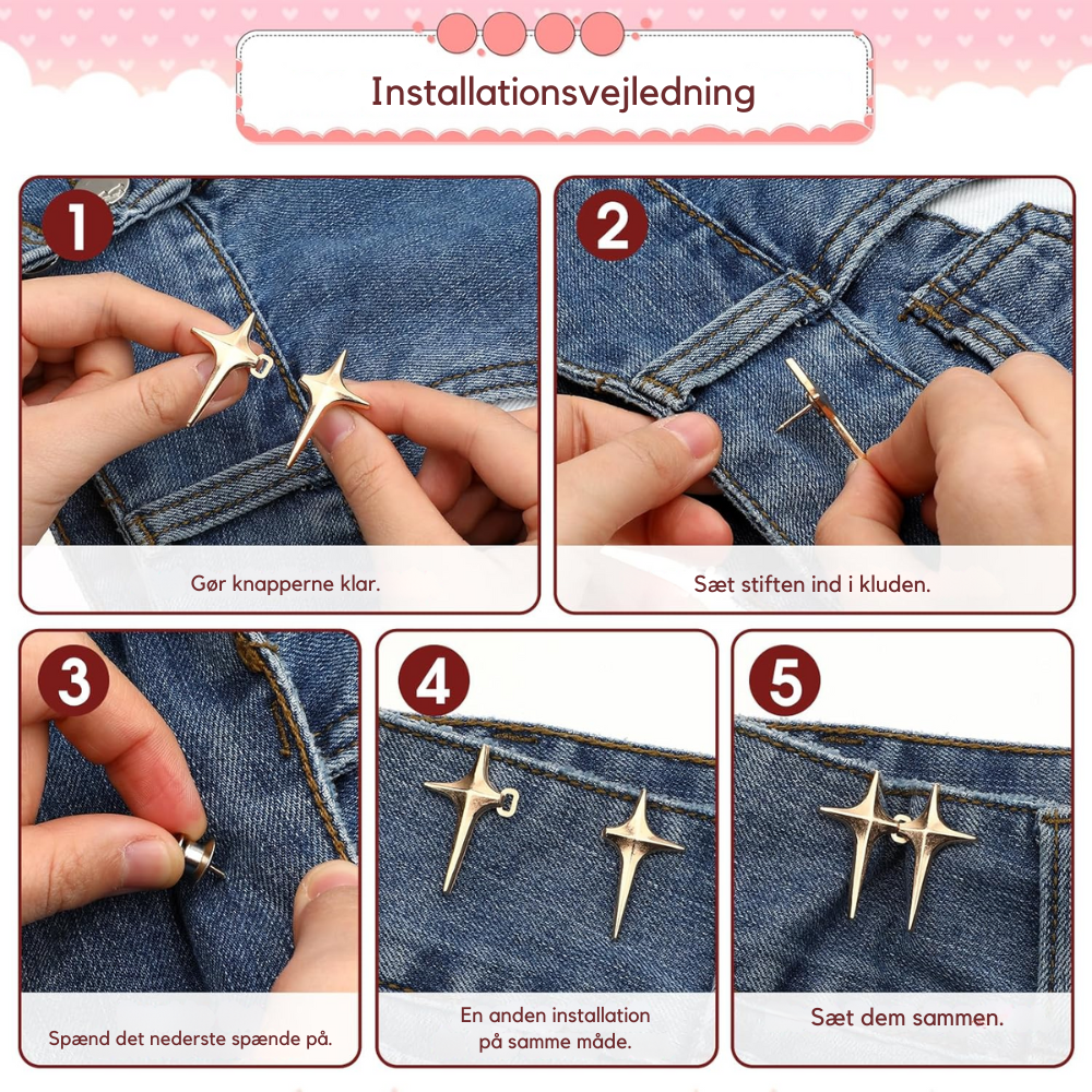 WaistKnot™ | Smart og stilfuld løsning – gør dine bukser strammere uden bælte